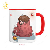 تصویر ماگ مدل تبریک تولد پسر دی کد 9036