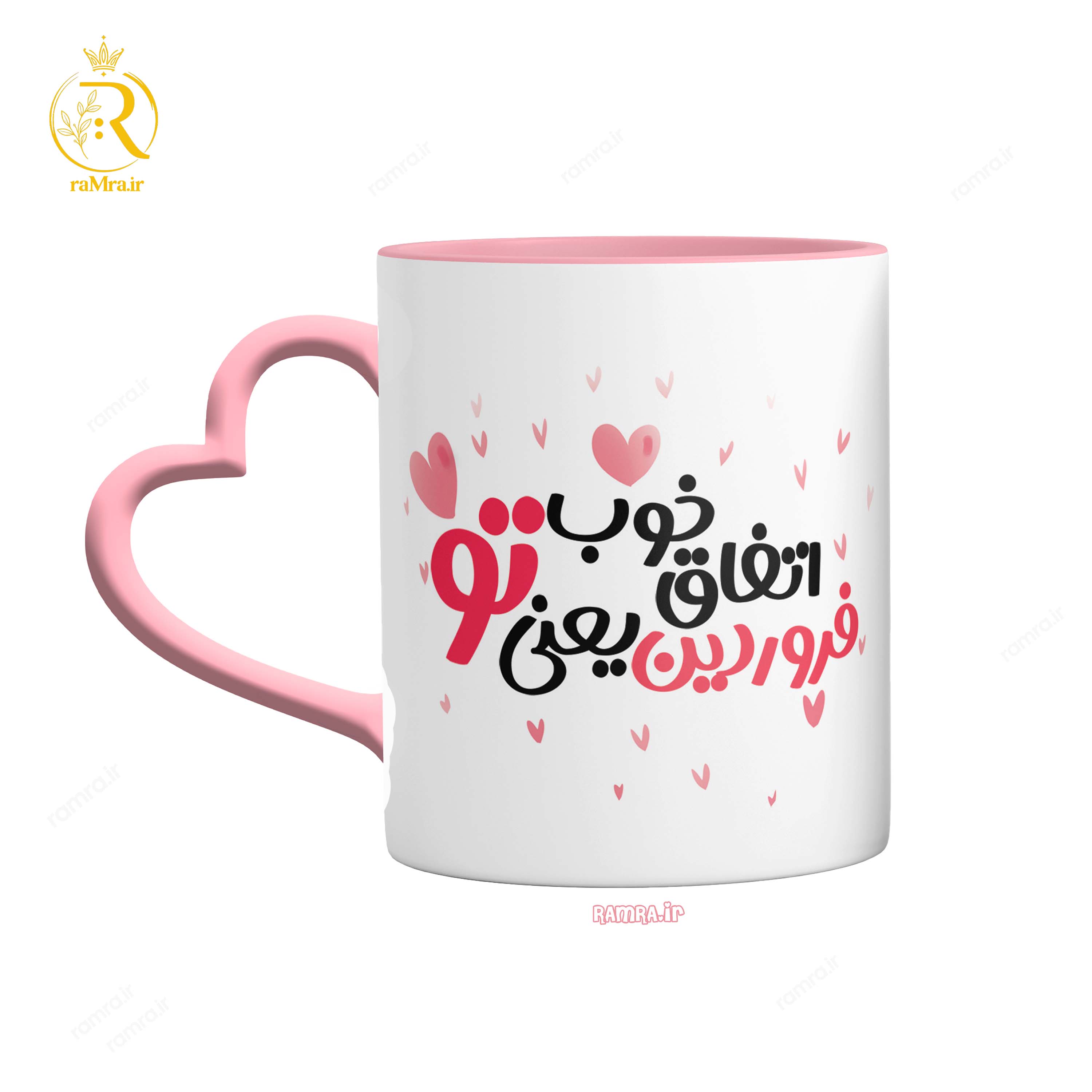 تصویر ماگ مدل هدیه به دختر فروردینی کد 9052