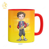 تصویر ماگ مدل پسر اردیبهشت ماهی کد 9053