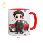 تصویر ماگ مدل تبریک تولد پسر اردیبهشت کد 9055