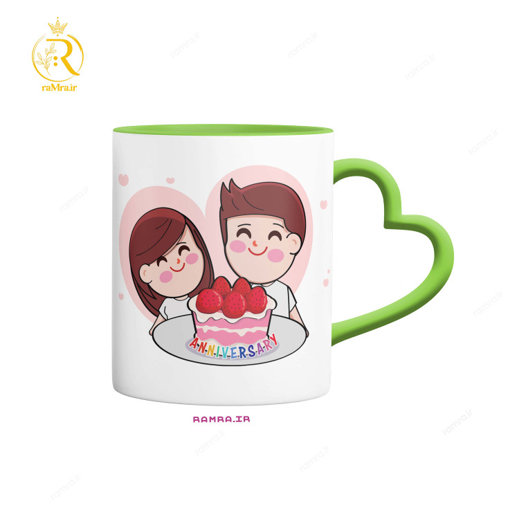 تصویر ماگ تبریک تولد همسر خرداد ماهی کد 9067