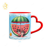 تصویر ماگ تبریک شب یلدا برای زوج عاشق کد 9086