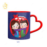 تصویر ماگ شب یلدای زوج عاشق کد 9082