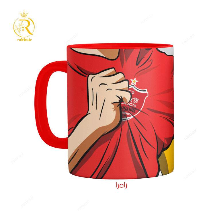تصویر ماگ پرسپولیس با تنوع رنگ دسته کد 9094