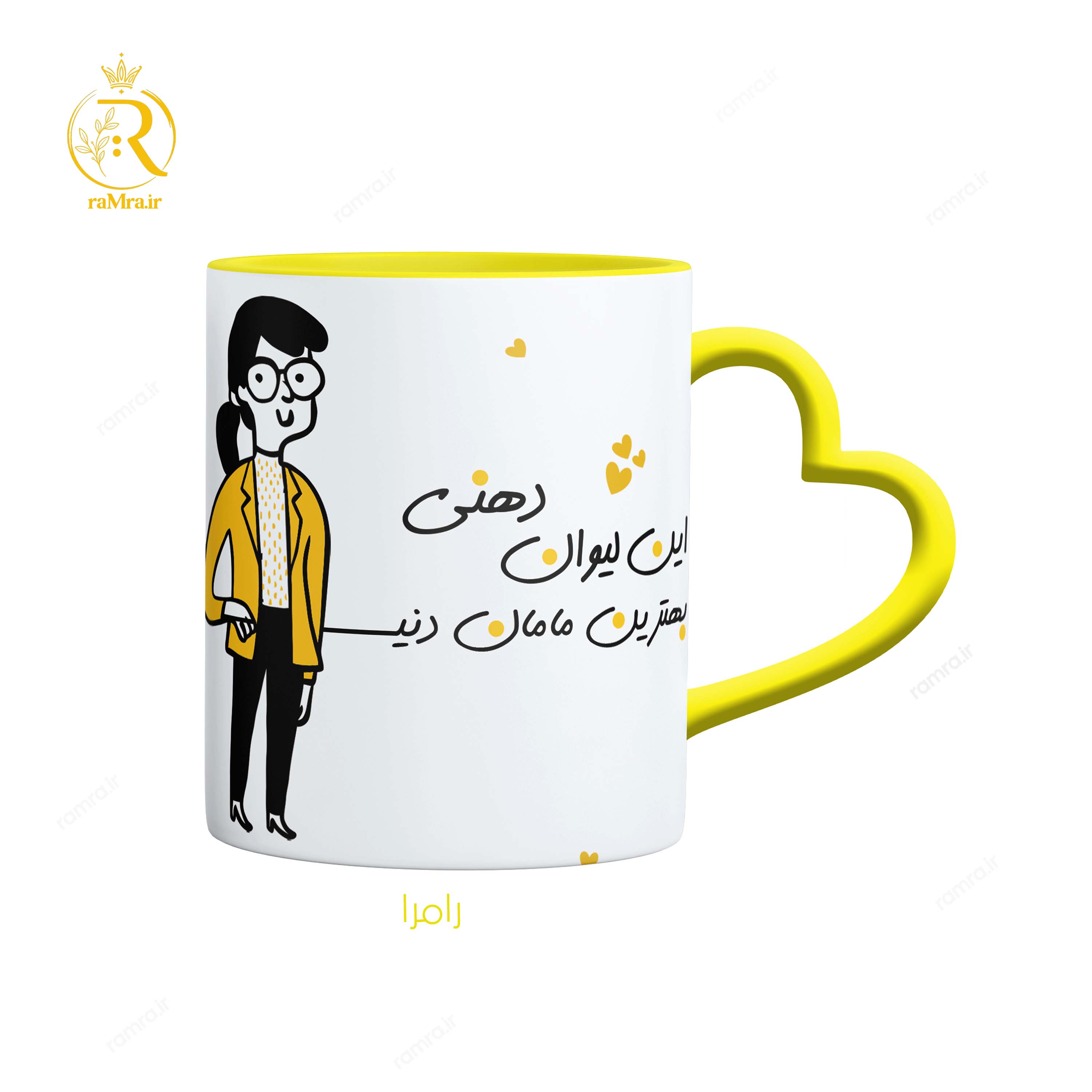 تصویر ماگ مدل مادر کد 9116