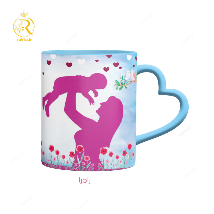 تصویر ماگ مدل تبریک روز مادر کد 9119