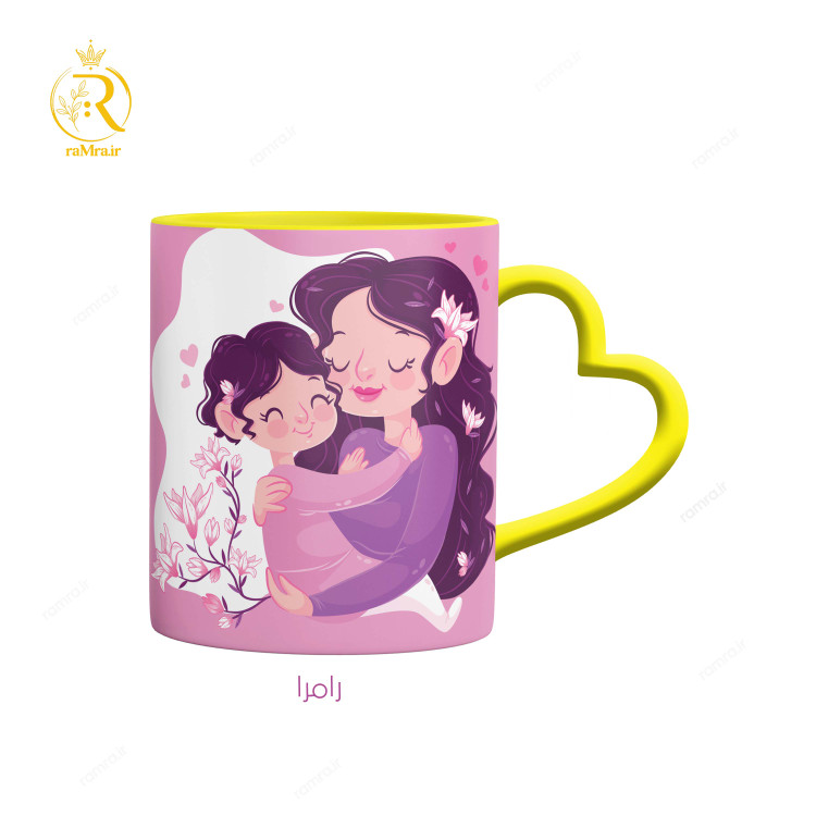 تصویر ماگ طرح تبریک روز مادر کد 9126