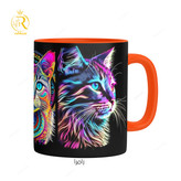 تصویر ماگ طرح گربه کد 9132