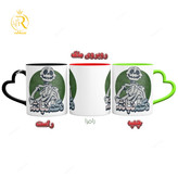 تصویر ماگ دگم نباش دسته قلبی کد 9150