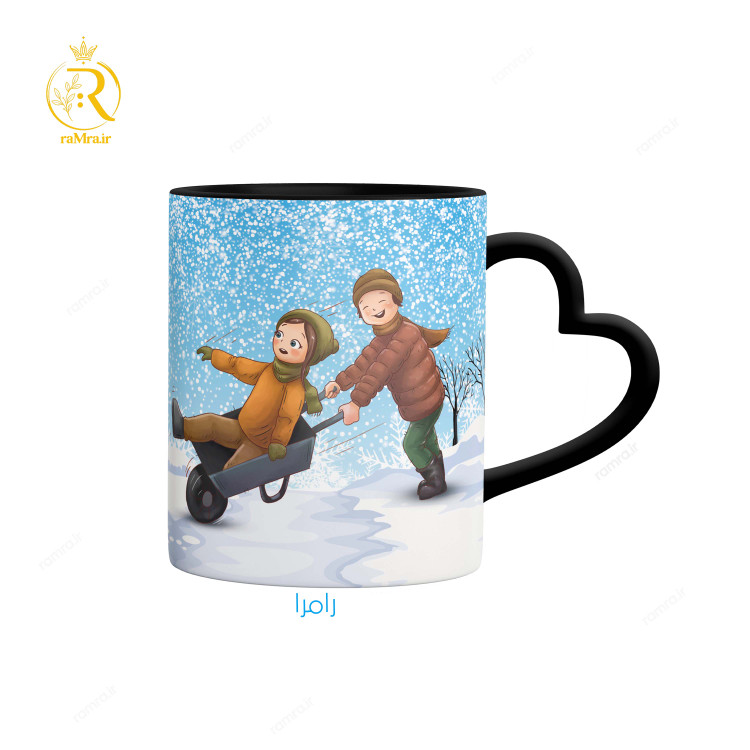 تصویر ماگ تبریک تولد به عشق بهمن ماهی کد 9151