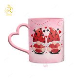 تصویر ماگ تبریک ولنتاین با طرح گربه کد 9159