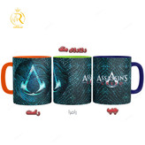 تصویر ماگ اساسین کرید Assassins Creed دسته رنگی کد 9188
