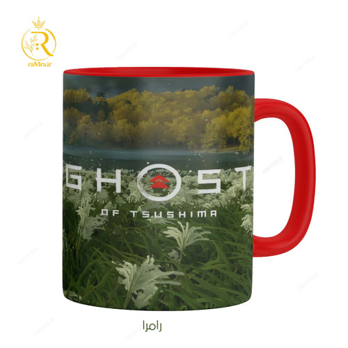 تصویر ماگ بازی گوست اف سوشیما Ghost of Tsushima کد 9210