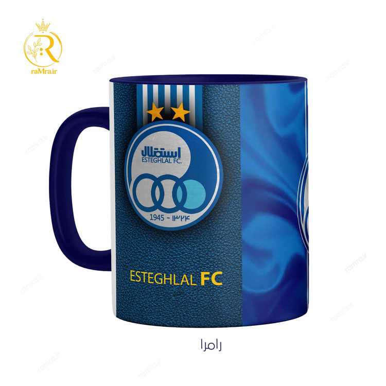تصویر ماگ تیم استقلال دسته رنگی کد 9212