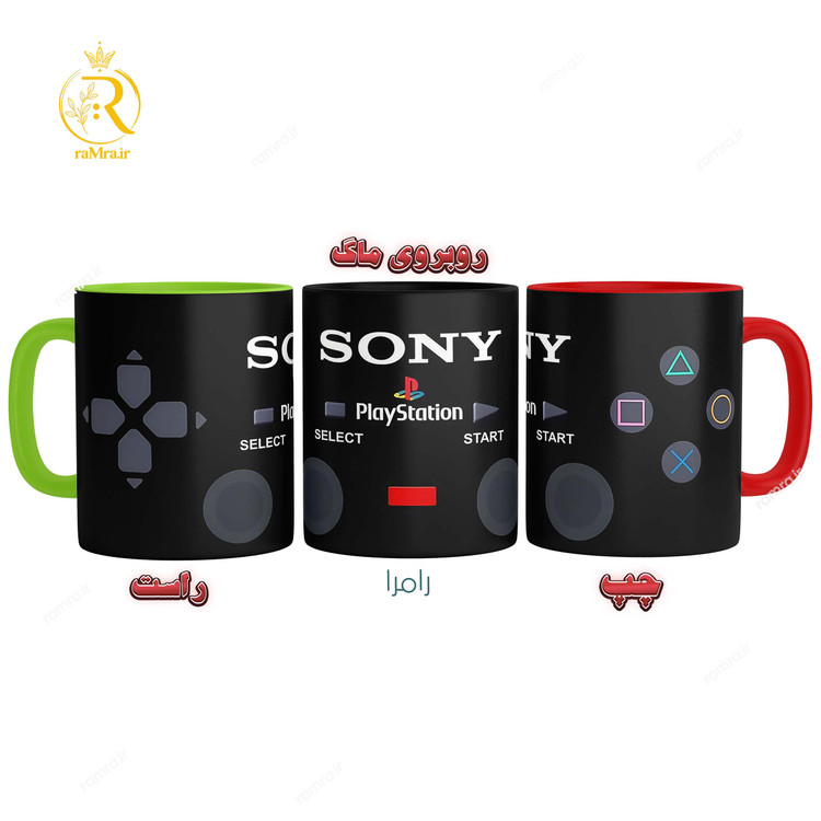 تصویر ماگ مدل دسته ی پلی استیشن سونی کد 9218