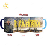 تصویر ماگ مزرعه کلارکسون Clarkson Farm دسته رنگی کد 9220