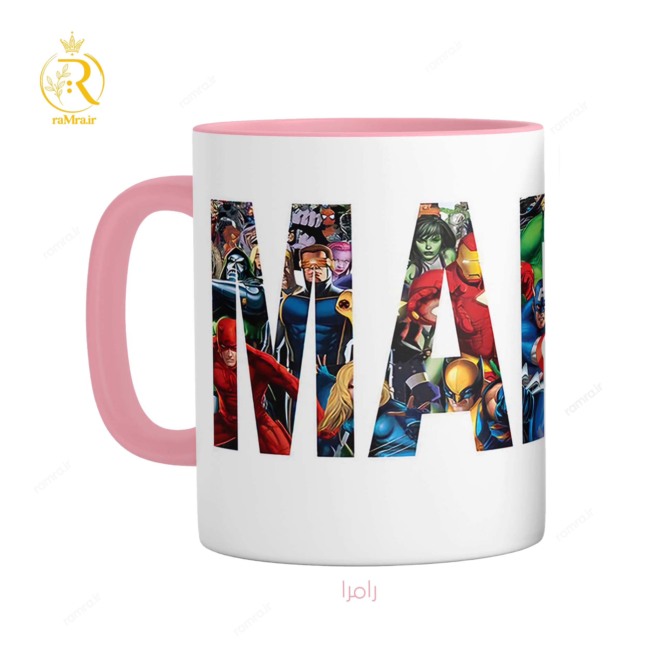 تصویرماگ مارول MARVEL  دسته رنگی کد 9221