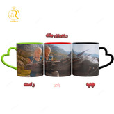 تصویر ماگ کالیسی (دنریس تارگرین) دسته قلبی کد 9222