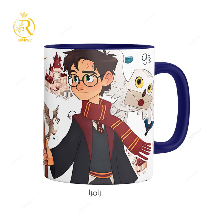 تصویر ماگ هری پاتر Harry Potter دسته رنگی کد 9225