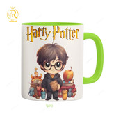 تصویر ماگ هری پاتر Harry Potter دسته رنگی کد 9228