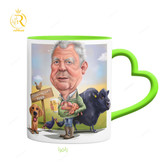 تصویرماگ مزرعه کلارکسون Clarkson Farm دسته قلبی کد 9229