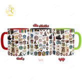 تصویر ماگ هری پاتر Harry Potter دسته رنگی کد 9232