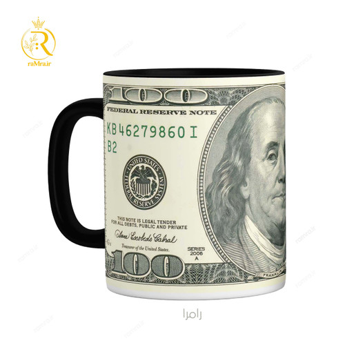 تصویرماگ دلار دسته رنگی کد 9234