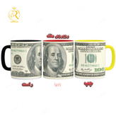 تصویرماگ دلار دسته رنگی کد 9234