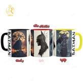 تصویر ماگ بتمن Batman دسته رنگی کد 9236