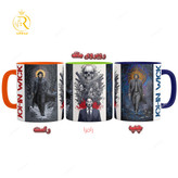 تصویر ماگ مدل جان ویک John Wick دسته رنگی کد 9237