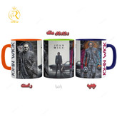 تصویر ماگ مدل جان ویک John Wick دسته رنگی کد 9249