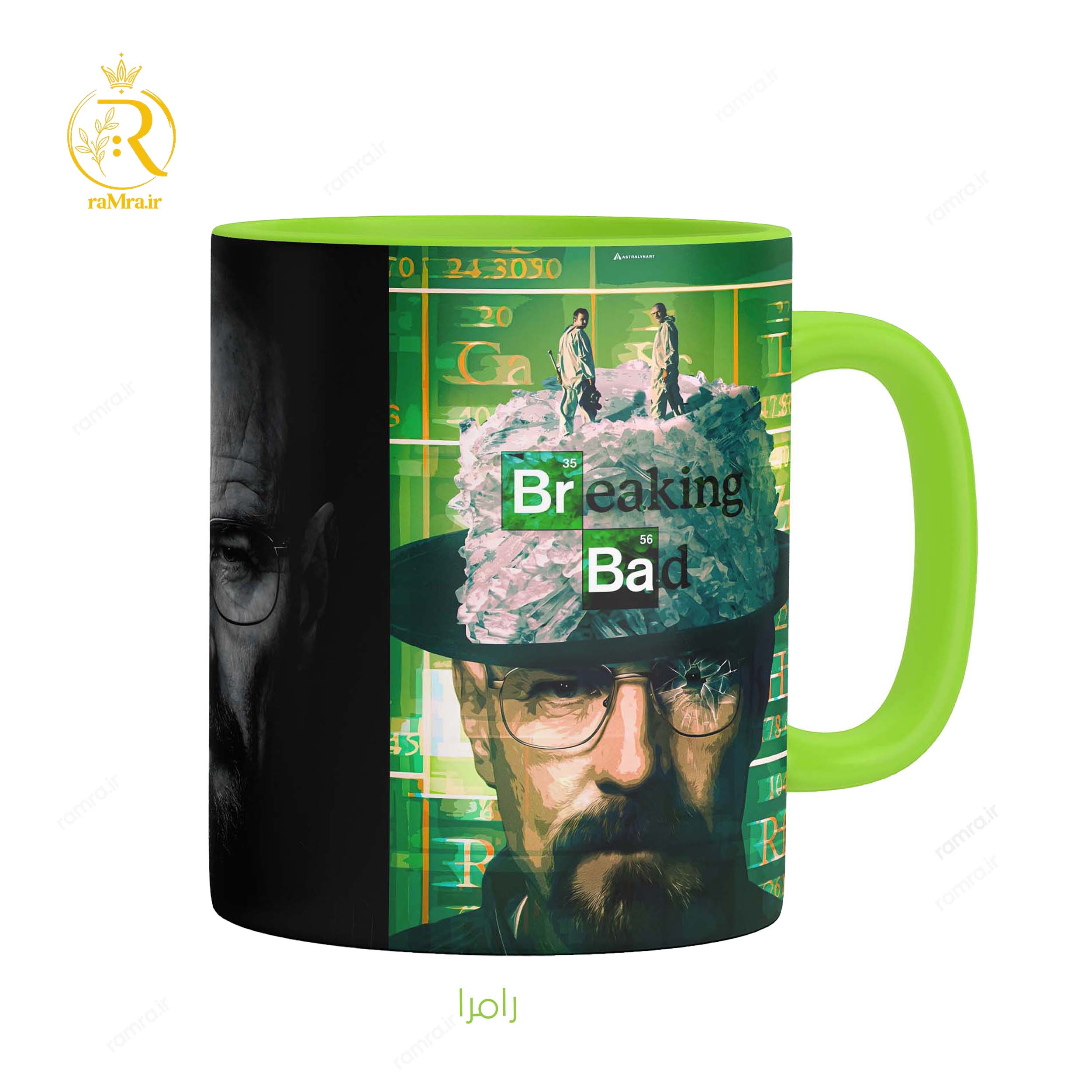 تصویر ماگ مدل بریکینگ بد Breaking Bad کد 9255