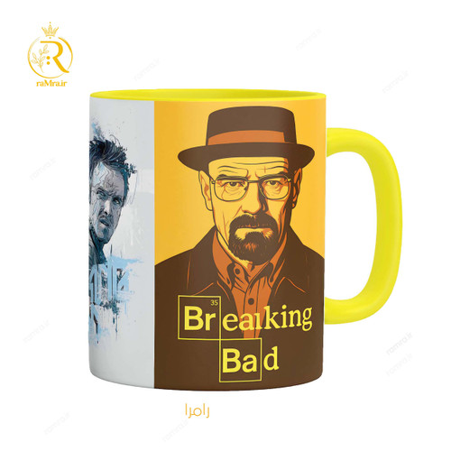 تصویر ماگ مدل بریکینگ بد Breaking Bad کد 9258