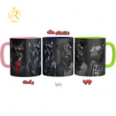 تصویر ماگ سگ های خوشتیپ کد 9259