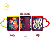 تصویر ماگ گوگولی ترینی با طرح گربه کد 9260