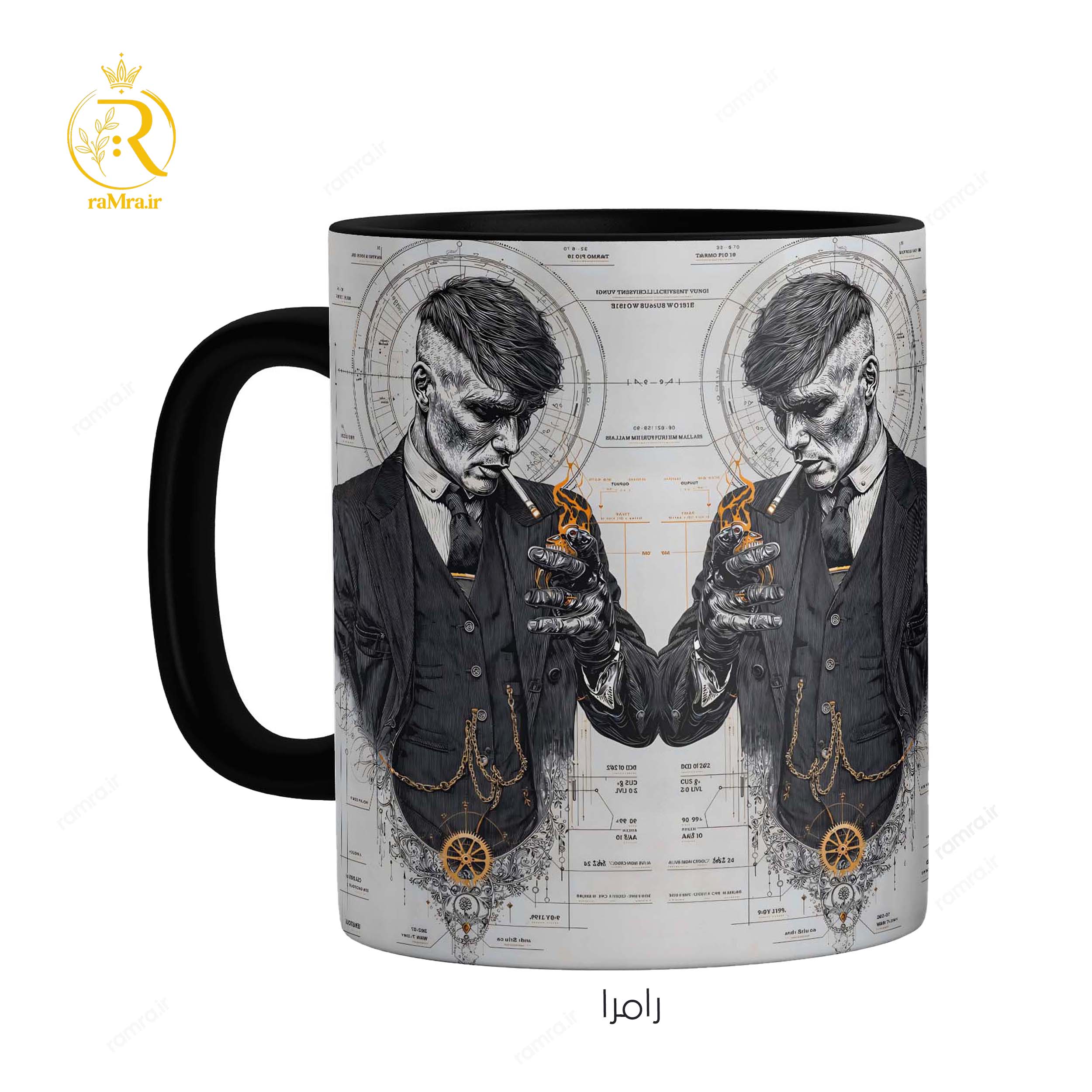 تصویر ماگ تامی شلبی Peaky Blinders کد 9268