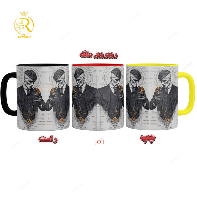 تصویر ماگ تامی شلبی Peaky Blinders کد 9268