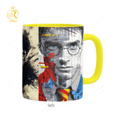 تصویر ماگ هری پاتر Harry Potter دسته رنگی کد 9277