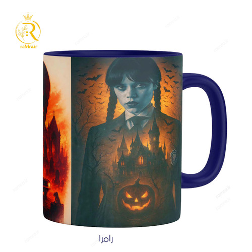 تصویر ماگ ونزدی Wednesday کد 9297