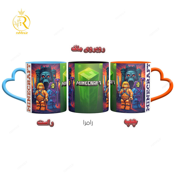 تصویر ماگ مدل ماینکرفت