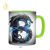 تصویر ماگ طرح حرف B کد 9321