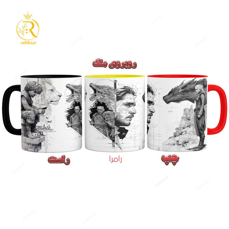 تصویر ماگ game of thrones